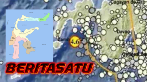 Rentetan Gempa Bumi Beruntun Guncang Tahuna Sulawesi Utara